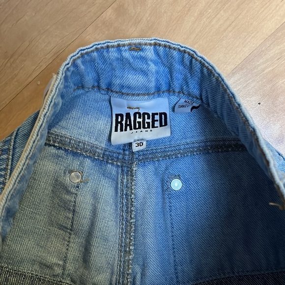 The Ragged Priest Infringement Blue Ultra-Distressed Panel Jeans size 30 - Picture 5 of 7